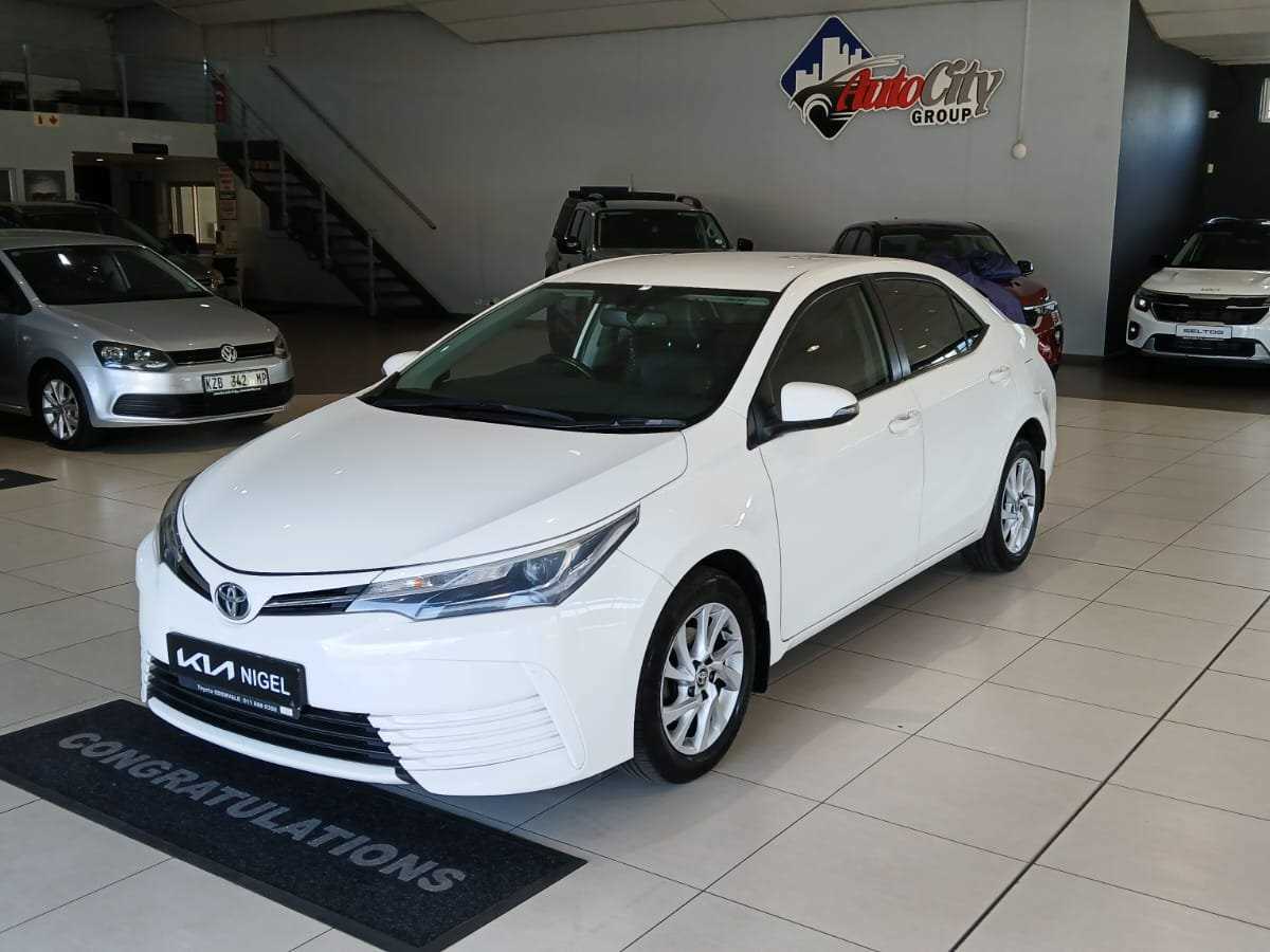 Toyota COROLLA QUEST 1.8 EXCLUSIVE CVT for Sale in South Africa